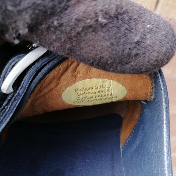 Lopez Taibo Men's Shoes Black Monk Strap Loafers Hand Made US‎ 9.5 - Picture 10 of 12